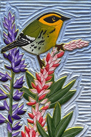 Warbler
6" x 4"
$500